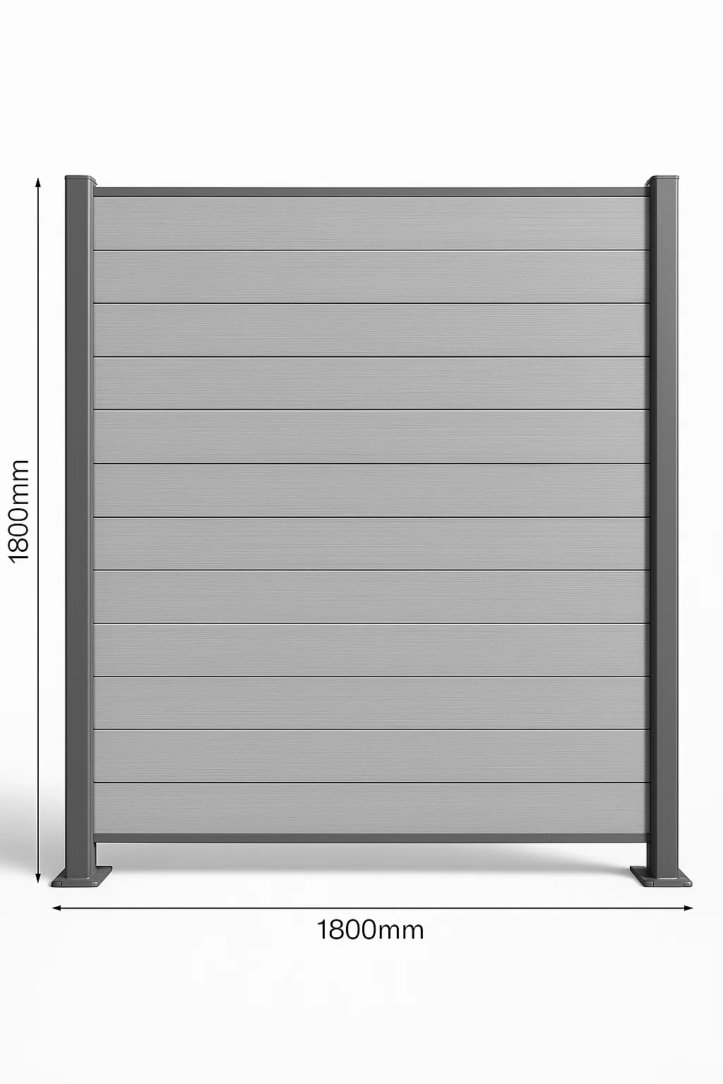 WPC Outdoor Garden Fence With Factory Price thumbnail 2