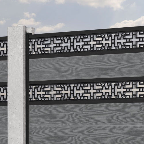 Top Quality Decorative WPC Split Fence Buy from China for House, Garden, and Rooftop!  thumbnail 2