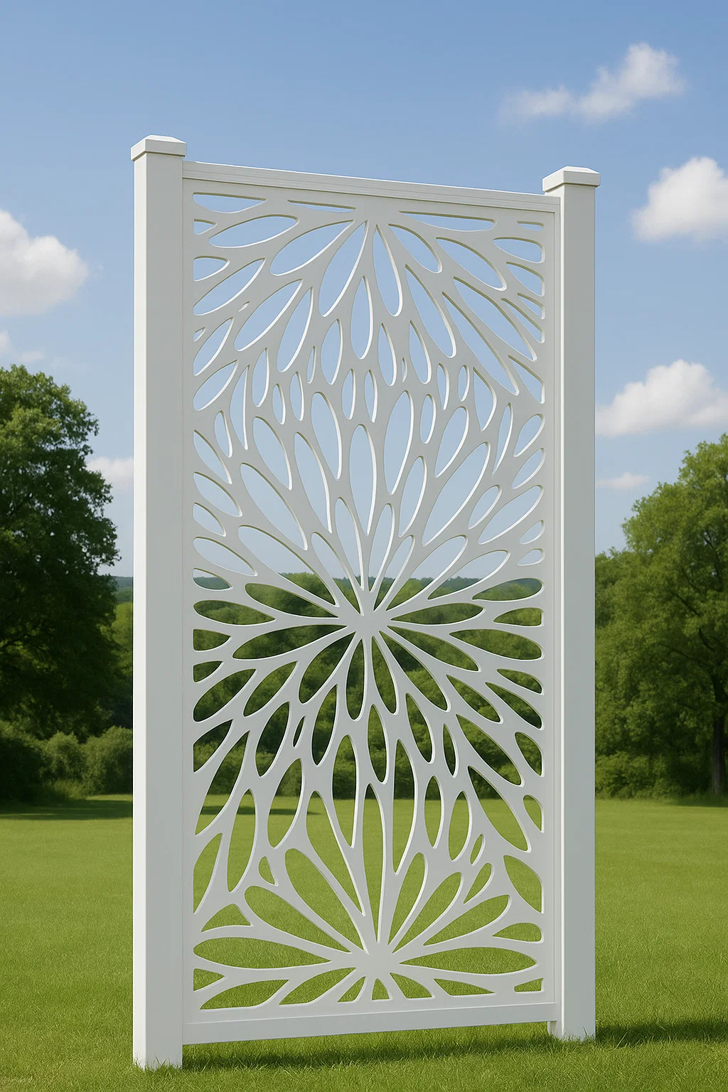 Top Quality Decorative WPC Screen Fence for House, Garden, and Rooftop!  thumbnail 2