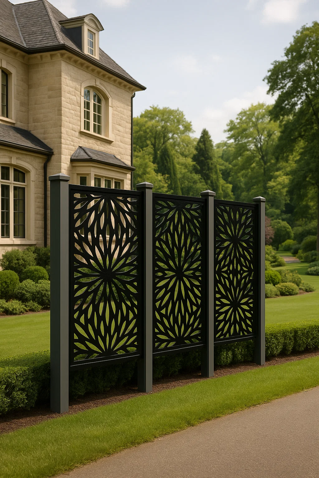 Top Quality Decorative WPC Screen Fence for House, Garden, and Rooftop!  thumbnail 2