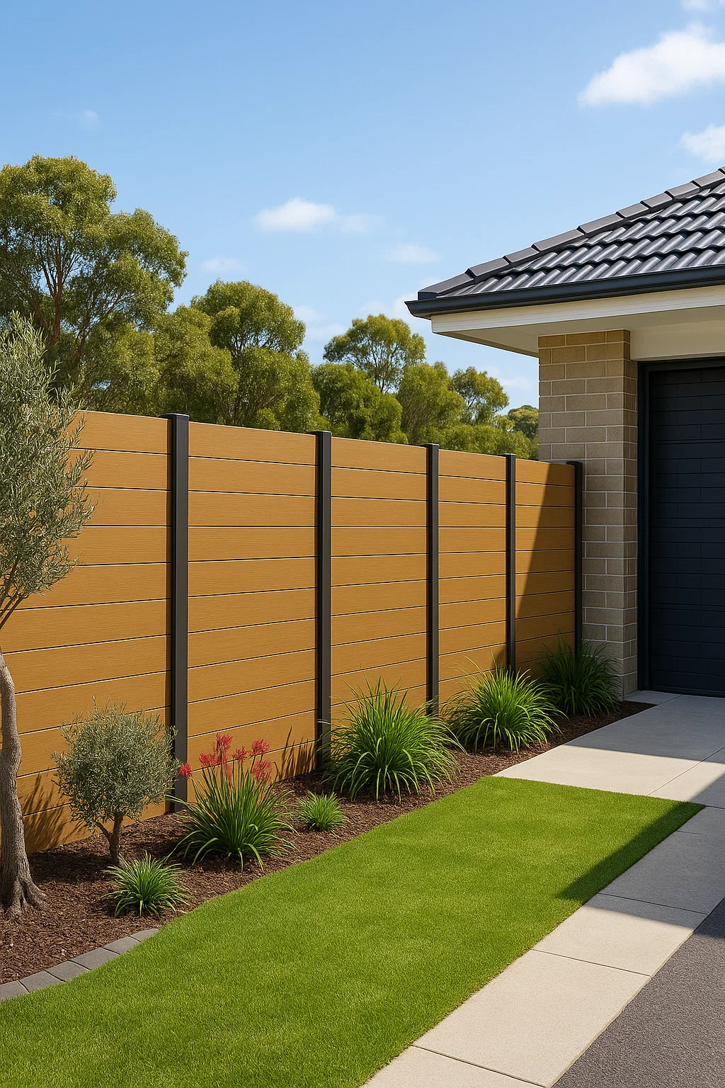 WPC Outdoor Garden Fence  thumbnail 4