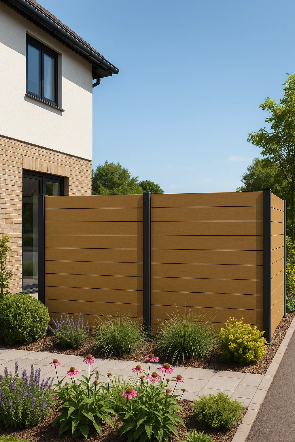 WPC Outdoor Garden Fence  thumbnail 3