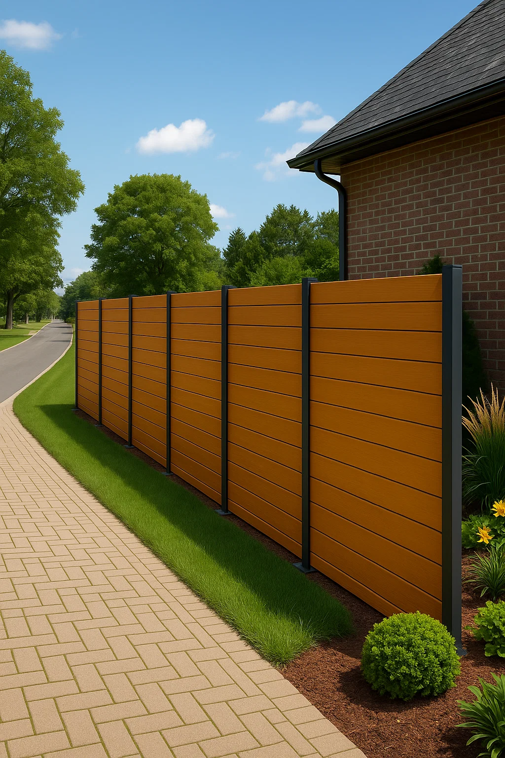 Premium WPC Fence Direct from Factory at Competitive Prices! thumbnail 4