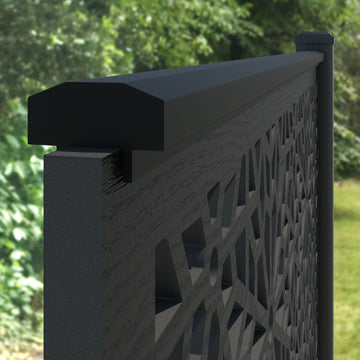 Top Quality Decorative WPC Split Fence Buy from Real Factory China for House, Garden, and Rooftop!  thumbnail 3