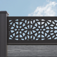 Top Quality Decorative WPC Split Fence Buy from China for House, Garden, and Rooftop!  thumbnail 6