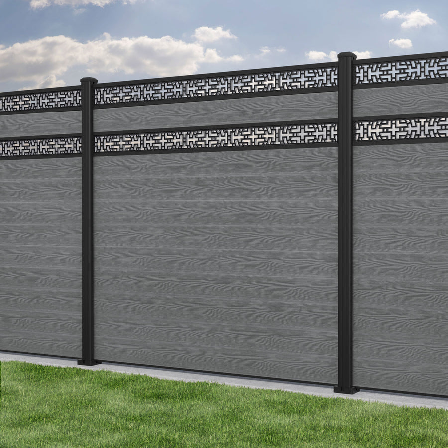 Top Quality Decorative WPC Split Fence Buy from China for House, Garden, and Rooftop!  thumbnail 6