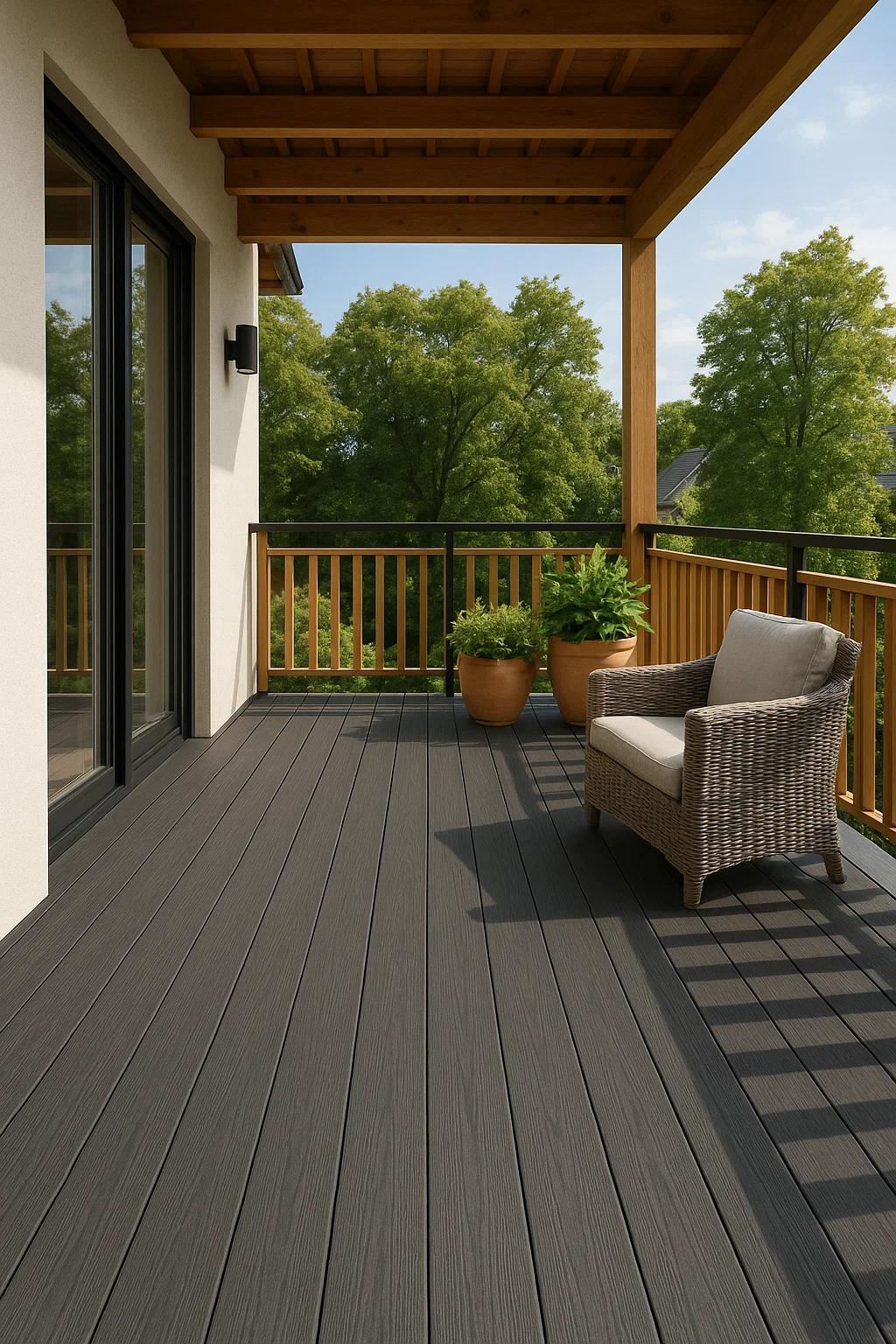 Top-Quality WPC Decking – Durable, Stylish, and Eco-Friendly for Homes, Gardens, and Rooftops! thumbnail 2