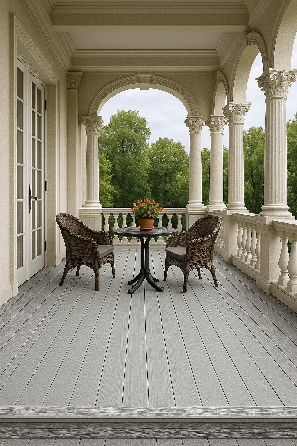 Top-Quality WPC Decking Light Gray– Durable, Stylish, and Eco-Friendly for Homes, Gardens, and Rooftops! thumbnail 6