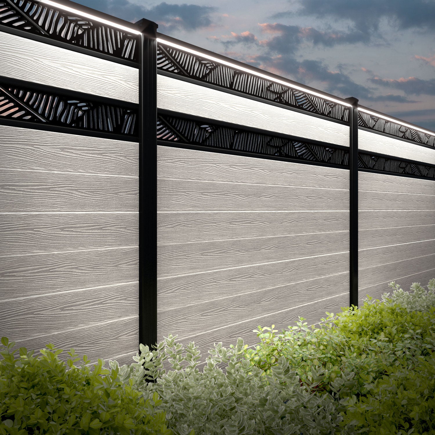 Buy from China Top Quality Decorative WPC Split Fence for House, Garden, and Rooftop!  thumbnail 5
