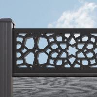Top Quality Decorative WPC Split Fence Buy from China for House, Garden, and Rooftop!  thumbnail 3