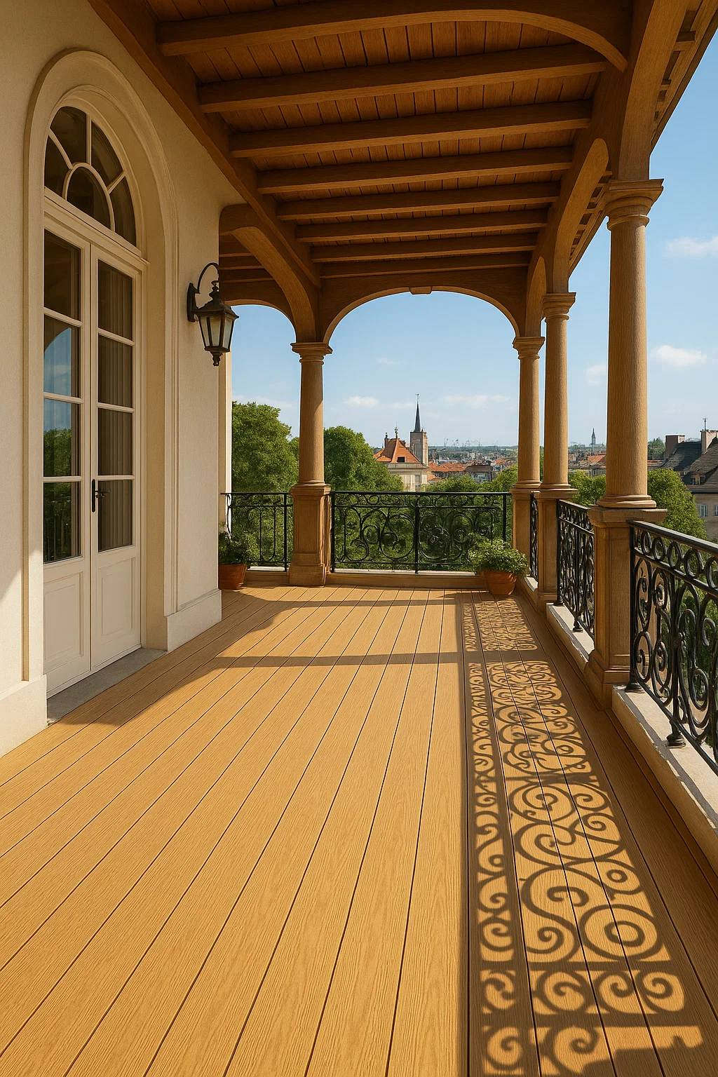 Top-Quality WPC Decking Maple– Durable, Stylish, and Eco-Friendly for Homes, Gardens, and Rooftops!
