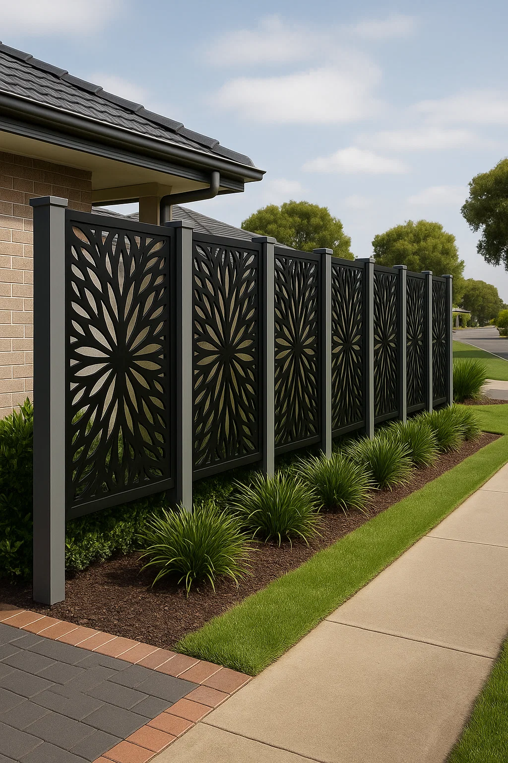 Top Quality Decorative WPC Screen Fence for House, Garden, and Rooftop!  thumbnail 5