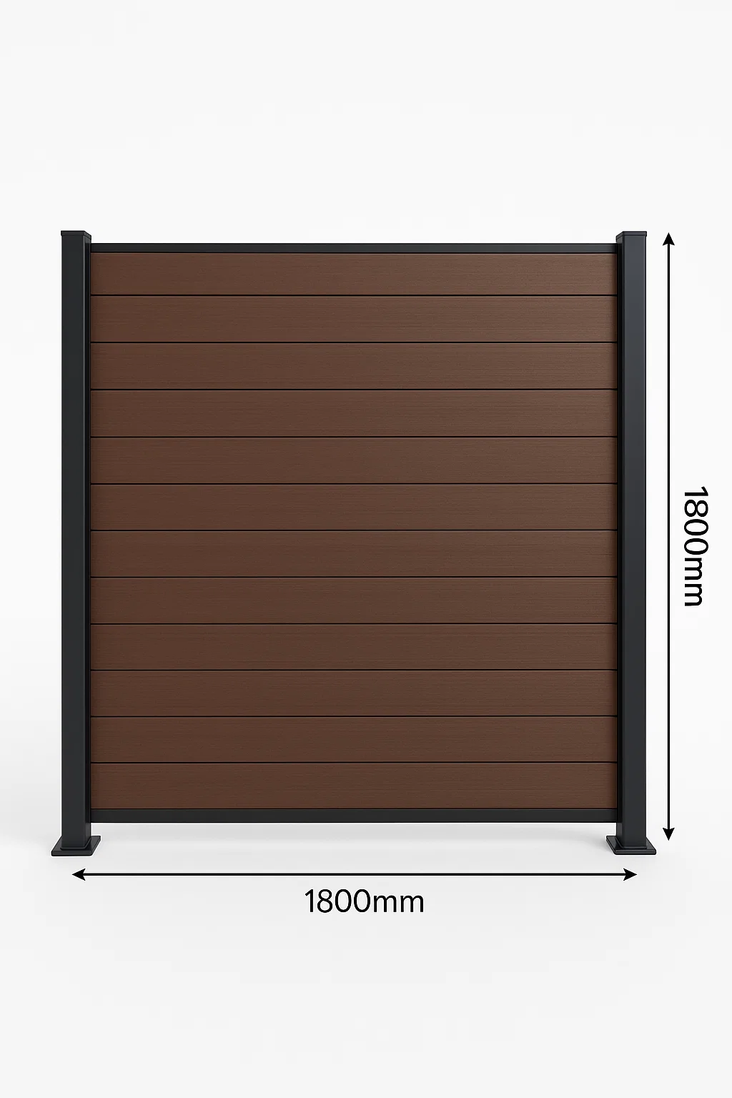 Top Quality WPC Outdoor Garden Fence Direct factory from China  thumbnail 2