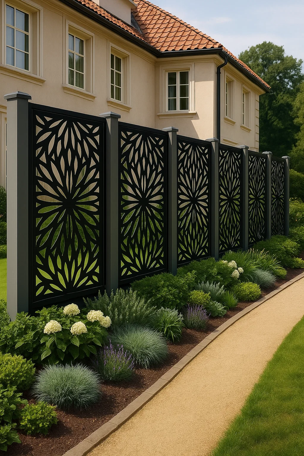 Top Quality Decorative WPC Screen Fence for House, Garden, and Rooftop!  thumbnail 3